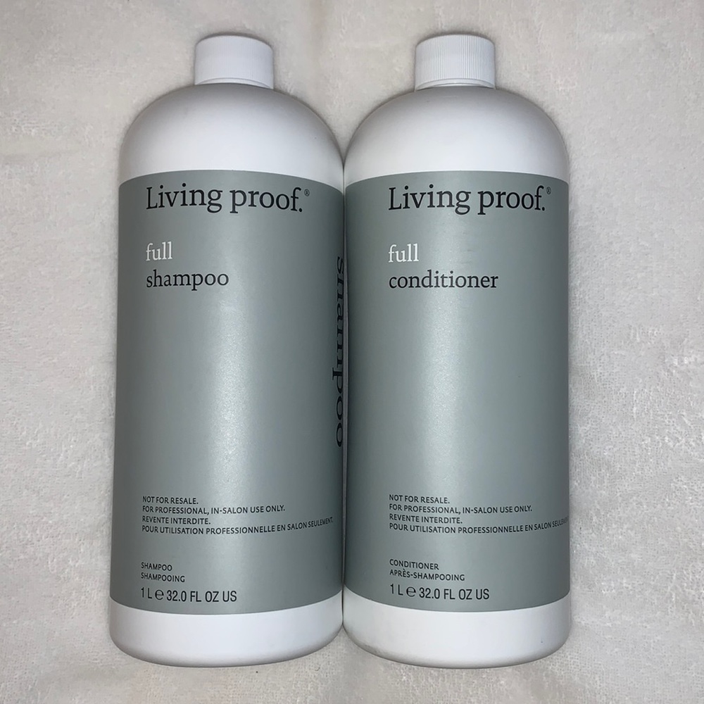 Living proof Full Shampoo & Conditioner. 1 Liter/ 32fl oz